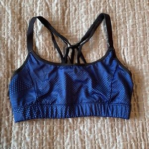 sports bra with strappy back
